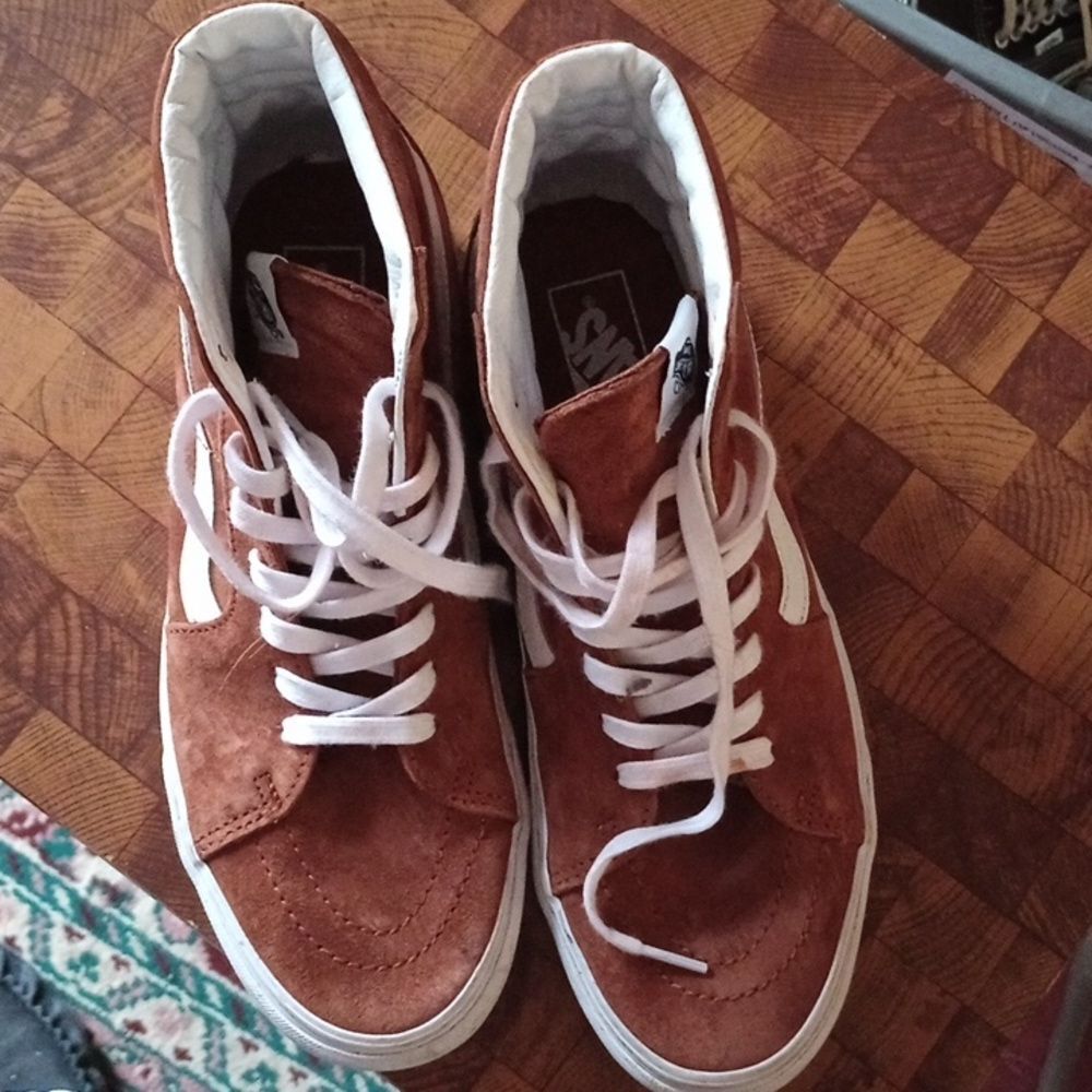 Vans 10 men's high top shoes excellent condition - Picture 1 of 5